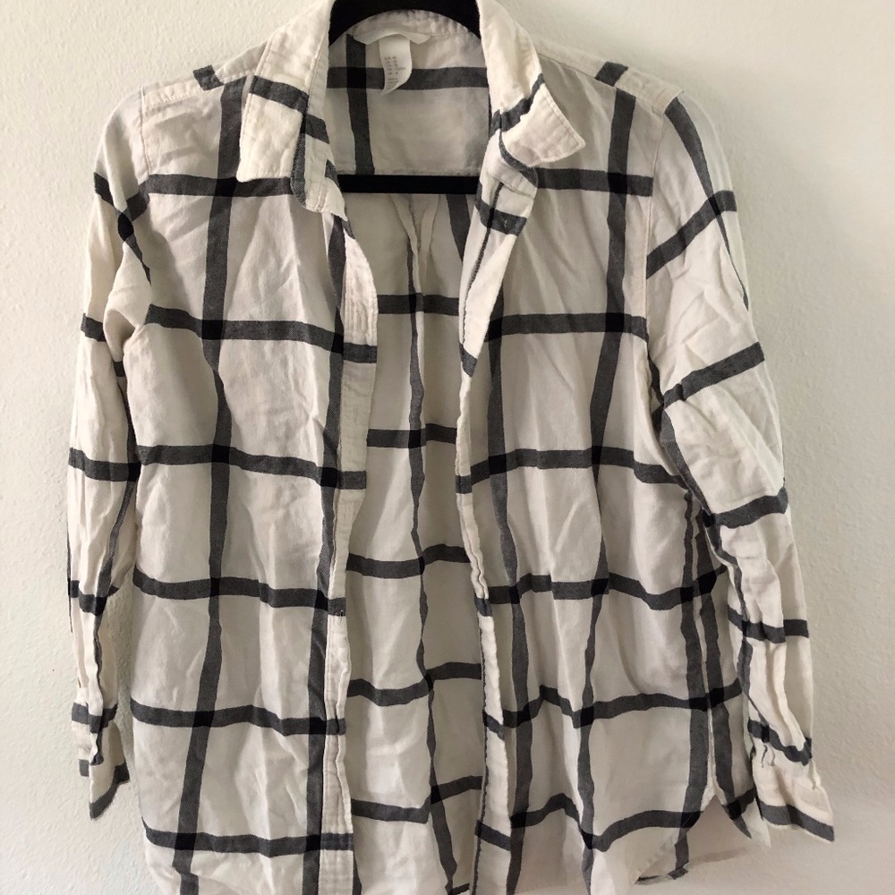 Striped flannel